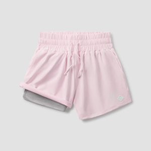 Womens Lined Hybrid Shorts - Blossom