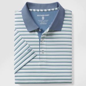 Youth Somerset Stripe Polo - Off Course