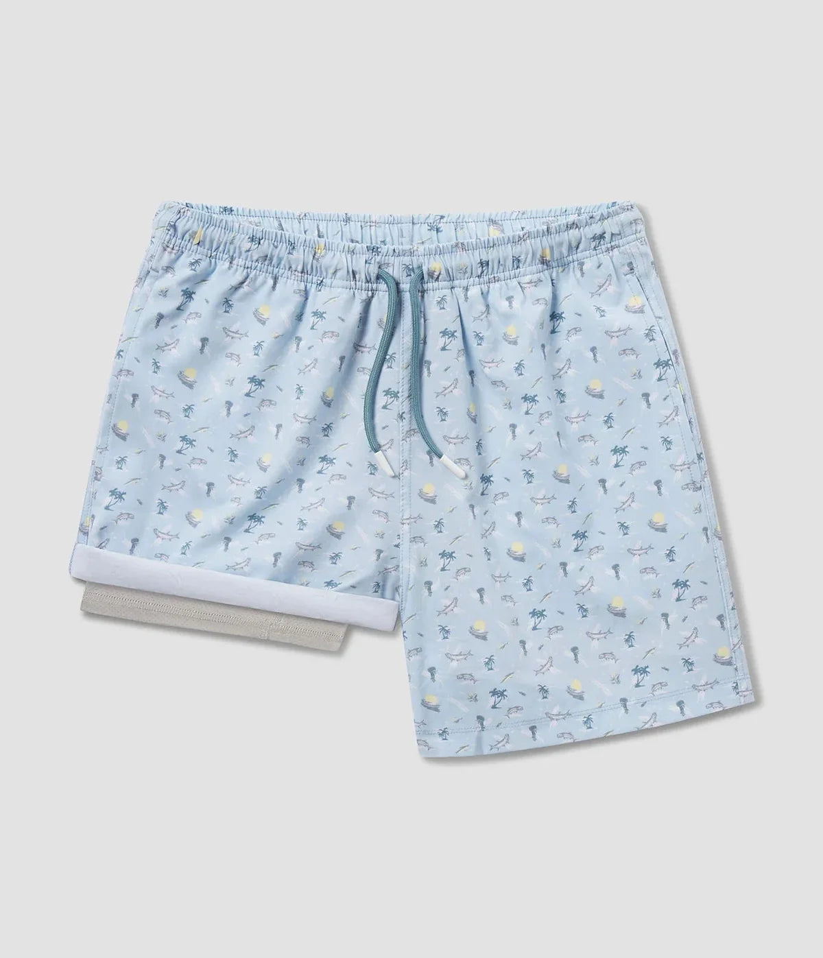 Boats N Coves Swim Shorts - 6" inseam