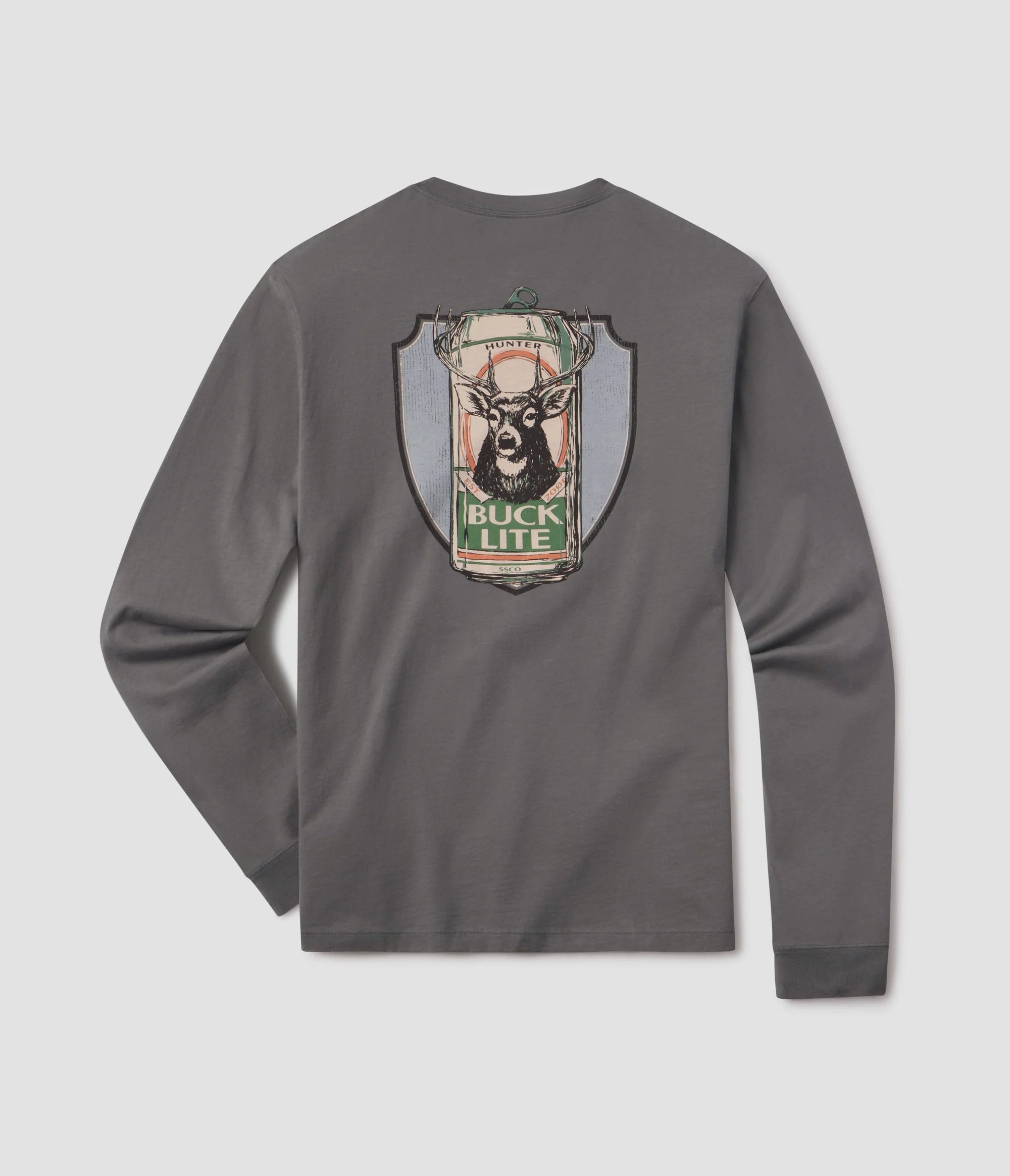 Buck Lite Tee - Volcanic Ash