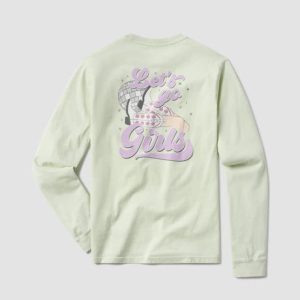 Let's Go Girls Icon Tee L/S - Spearmint