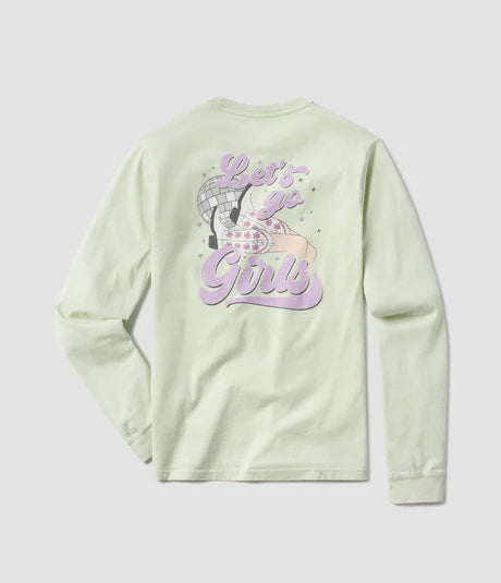 Let's Go Girls Icon Tee L/S - Spearmint