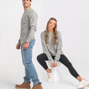 Washed Unitee L/S - Olive