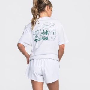 Stay The Course Tee - Bright White