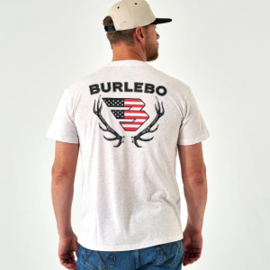 SS Tee - Elk Horn Logo - Oatmeal
