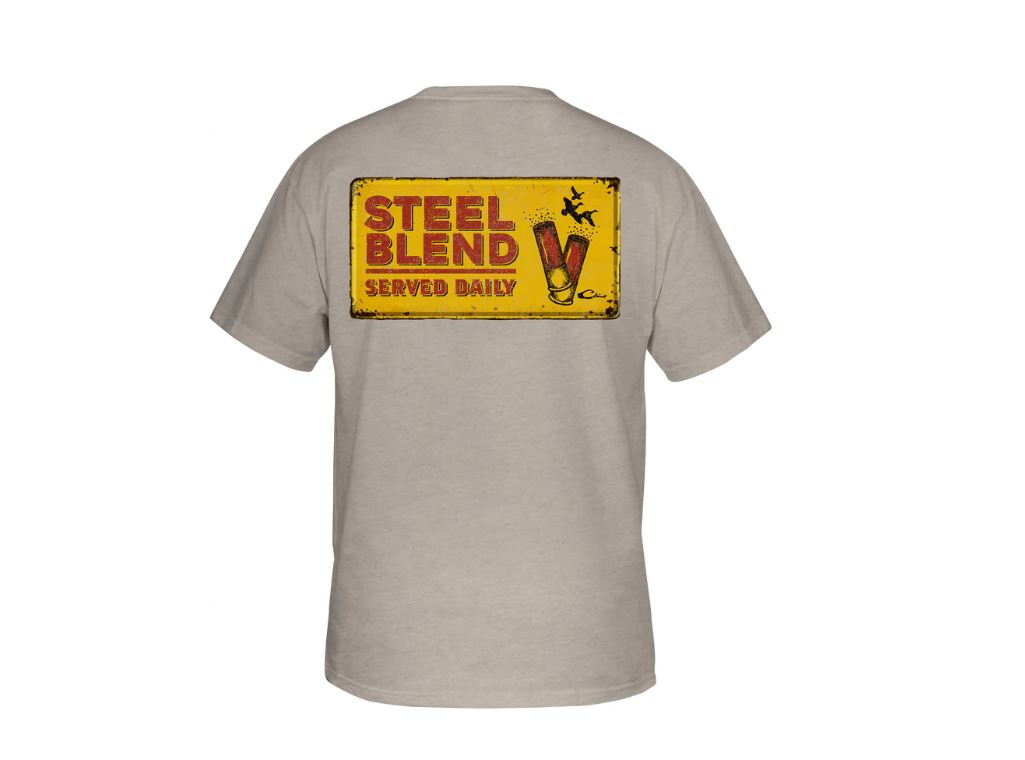 Steel Blend Tee - Cobblestone