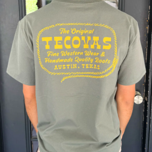 Original Rope Tee- Cactus/Yellow