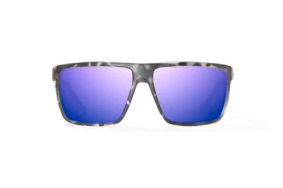 Toads Matte Gray Rock with Violet Mirror Glass Lenses - Image 2
