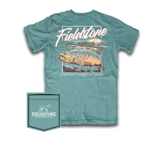 Speckled Trout Tee - Seafoam