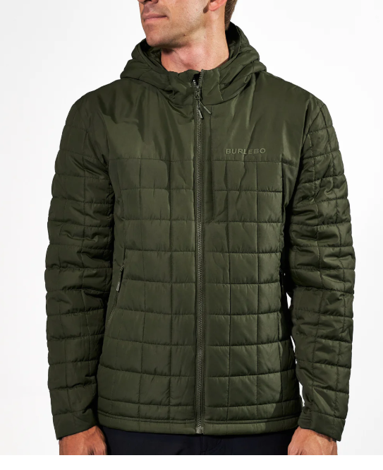 Puffer Jacket -  Mallard Green