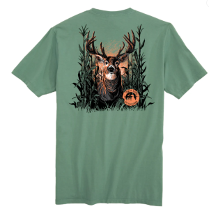 Buck Maize SS Tee - Light Green
