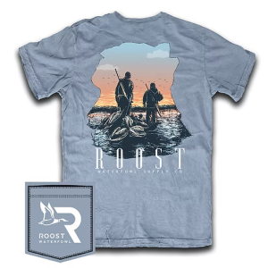 Youth Roost Morning Shift SS Tee - Saltwater