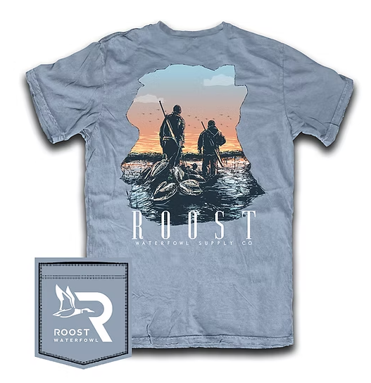 Youth Roost Morning Shift SS Tee - Saltwater