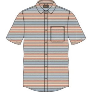 Layday Short Sleeve Shirt - Spicy Orange