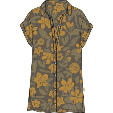 BreezeWeave Dress - Fossil