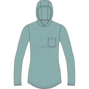 Women's Buxton Tech Hoodie - Frosty Green Heather