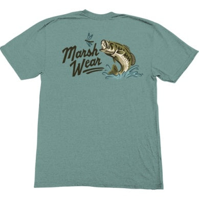 Youth Heritage Bass Tee - Agate Heather