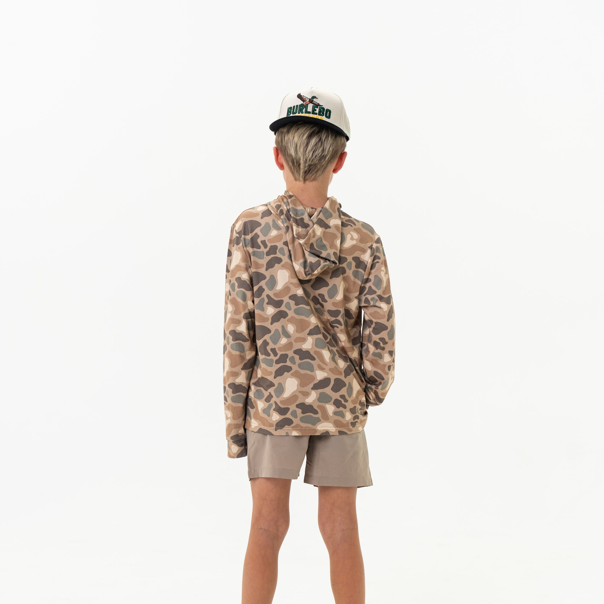 Youth Performance Hoodie - Pintail Camo - Image 3
