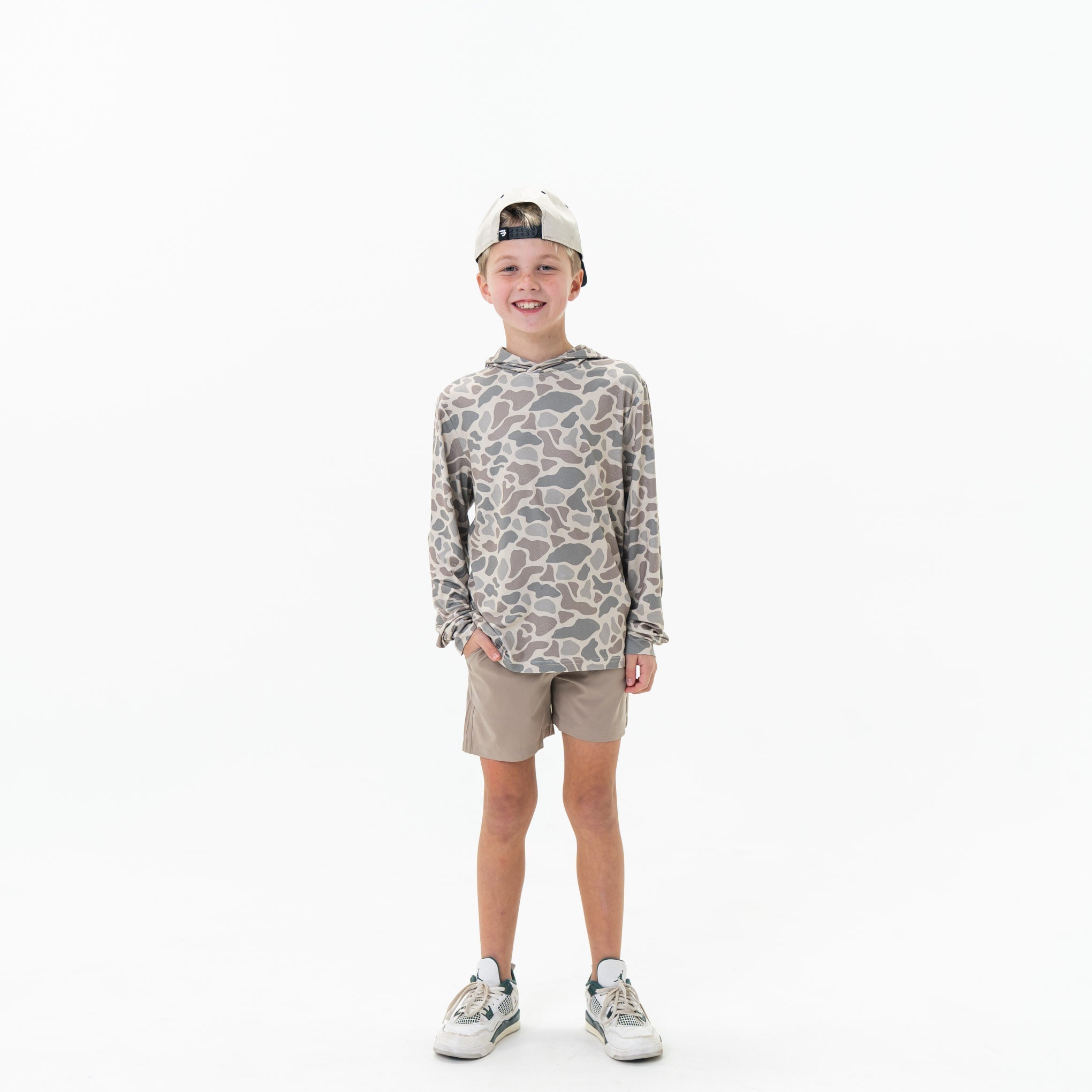 Youth Performance Hoodie - Classic Deer Camo - Image 3