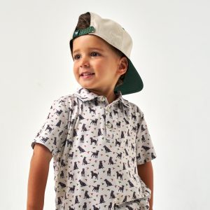 Youth Performance Polo - Ducks and Dogs