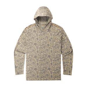 Buxton Hagood Hoodie - Khaki Mallard Camo
