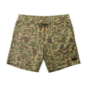 Fireside Sweatshorts - Green Mallard Camo