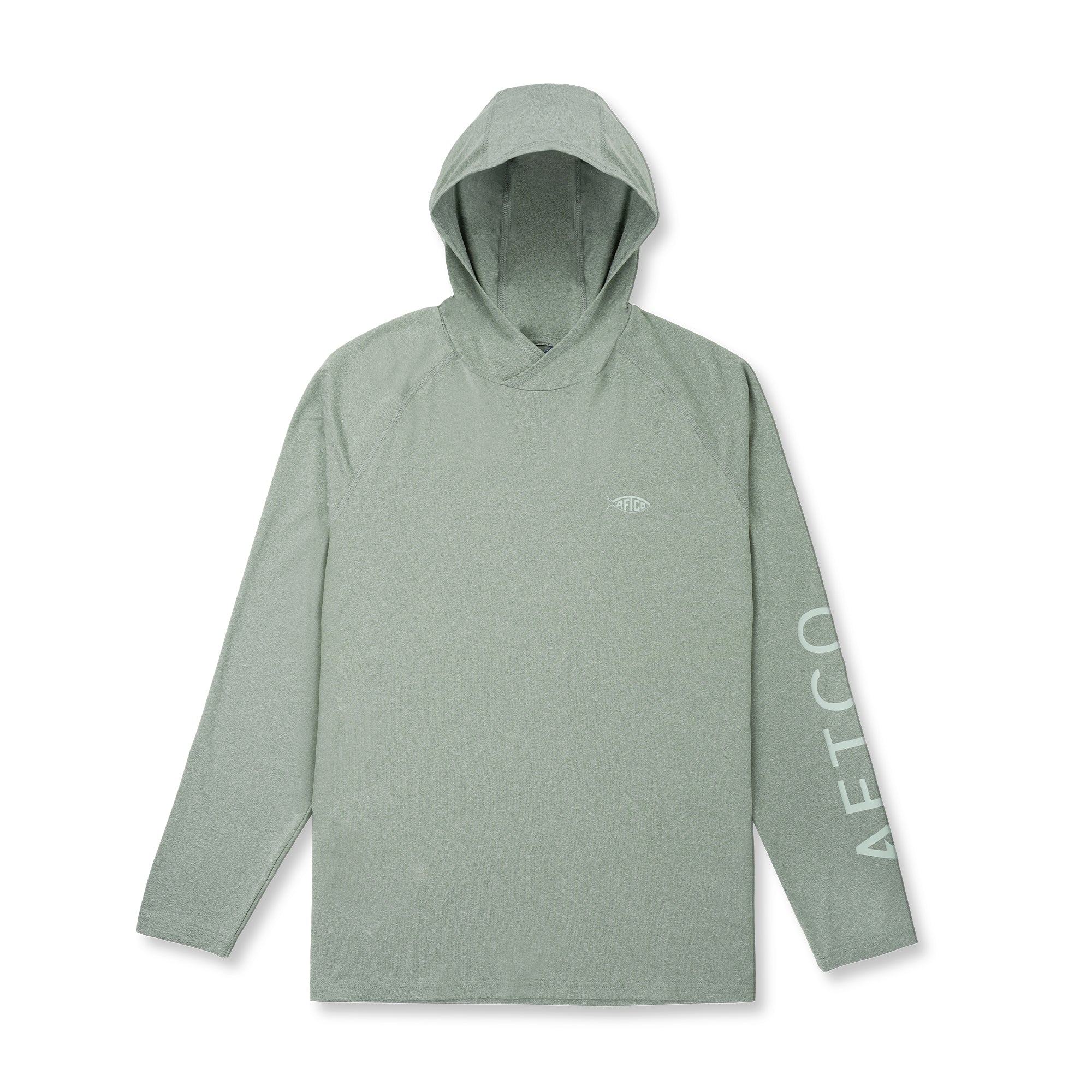 Samurai Hoodie - Olive Heather