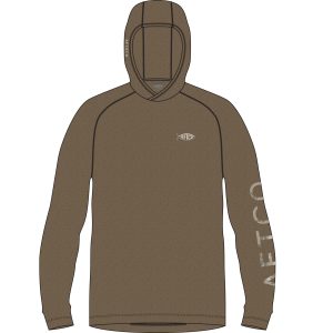 Samurai Hoodie - Sepia Heather