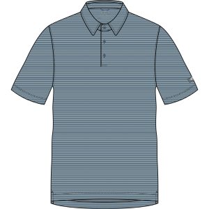 Link SS Performance Polo Shirt - Stargazer Blue