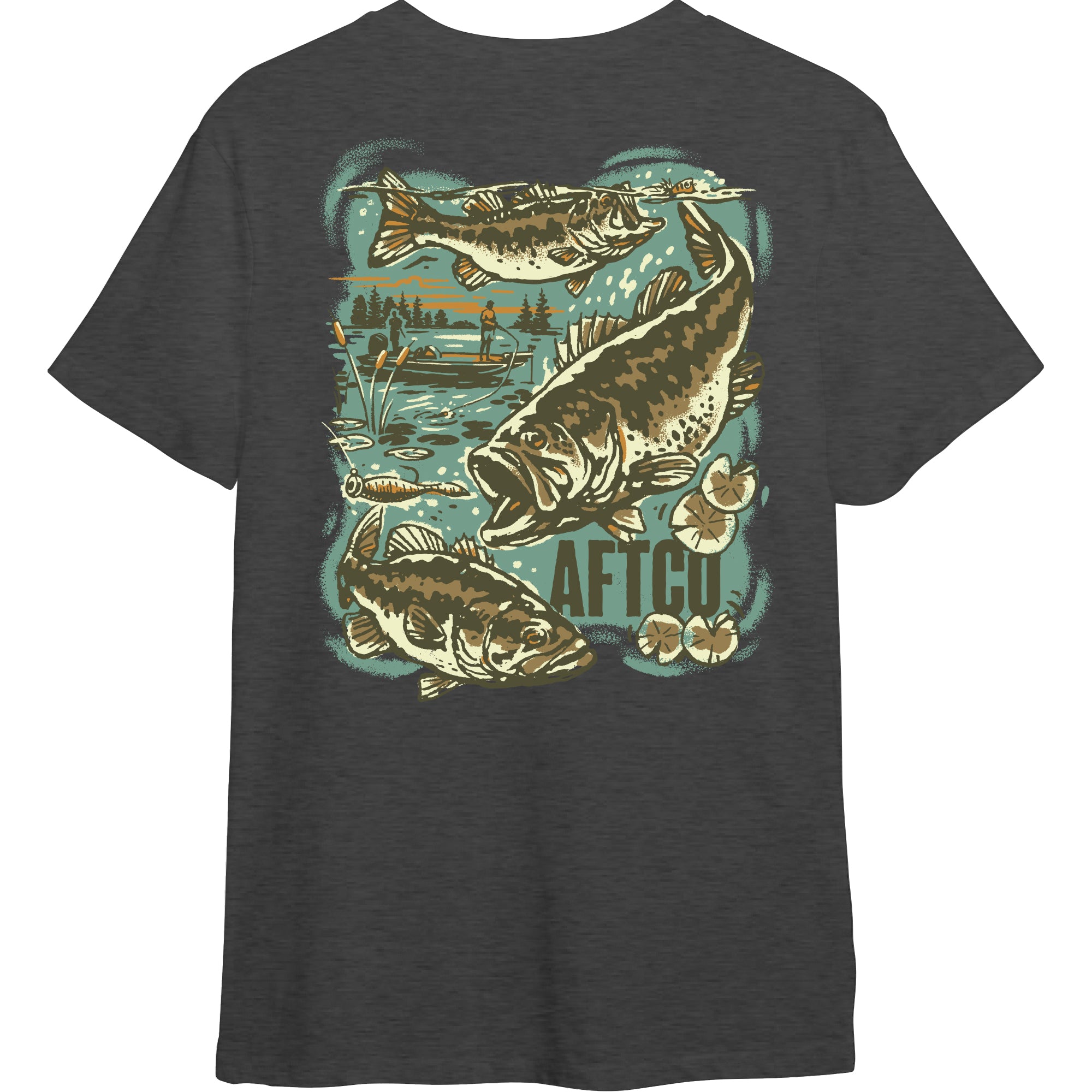 Habitat SS Tee - Charcoal Heather