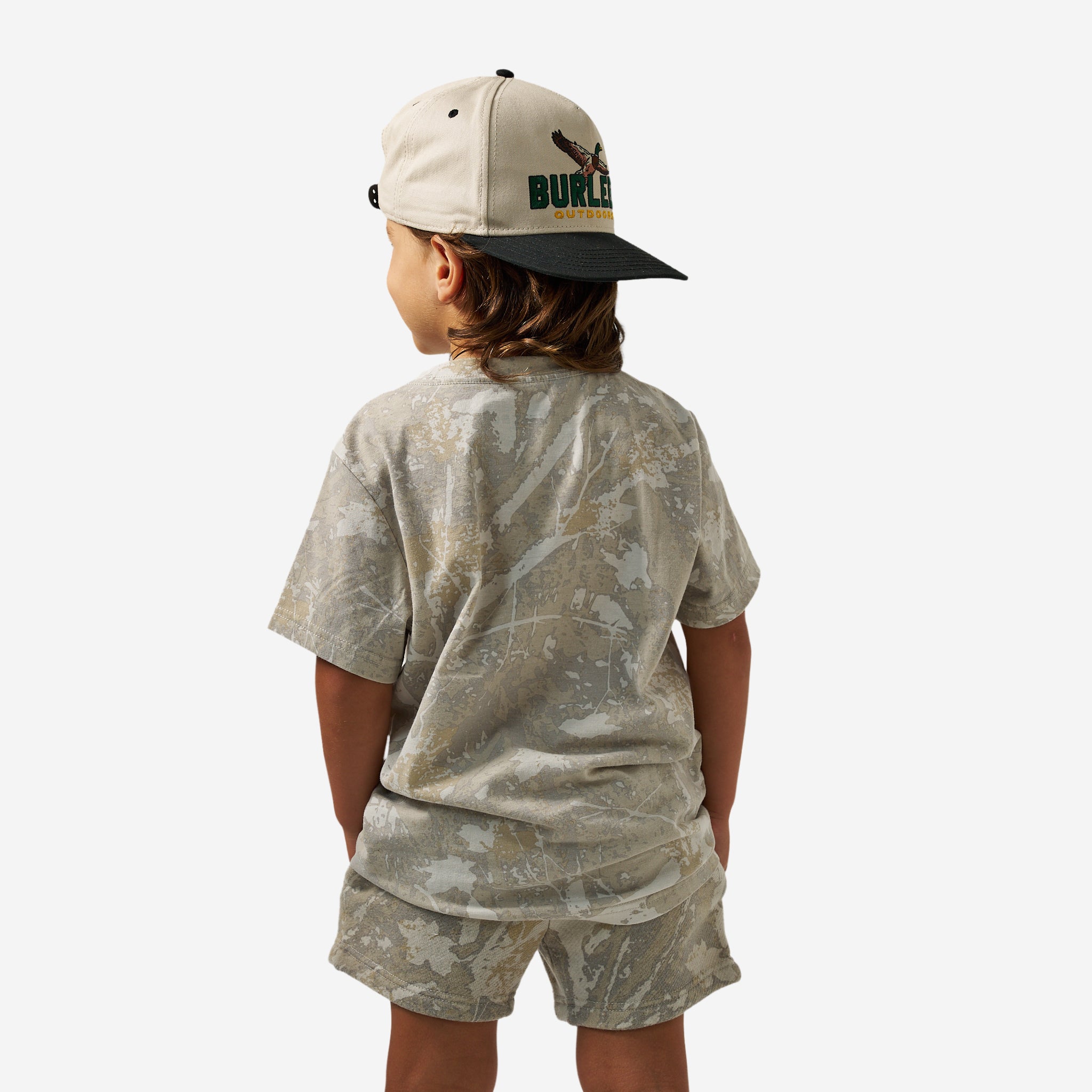 Youth Vintage Washed Tee - Drifter Camo - Image 2