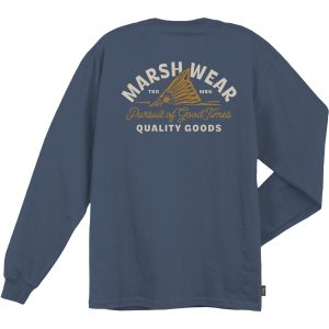 Tailing Tide LS T-Shirt - Dark Denim