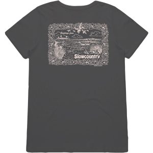 Women's Postcard SS T-Shirt - Shadow