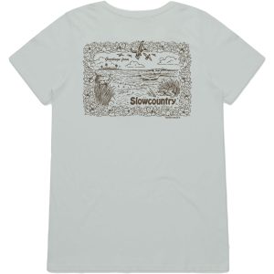 Women's Postcard SS T-Shirt - Stone