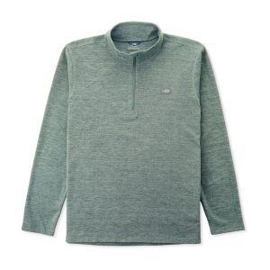 Coastal Layer 1/4 Zip - Dark Sea Heather