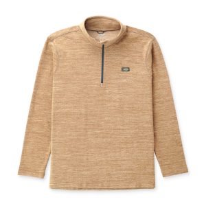 Coastal Layer 1/4 Zip - Rubber Heather
