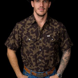 The Gage - Short Sleeve Pearl Snap Shirt