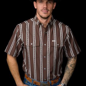 The Tucker - Short Sleeve Pearl Snap Shirt