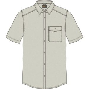 Coffin Point Shirt - Stone Heather