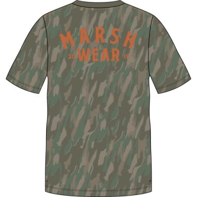 Stackhouse Hagood Tech Tee - Thyme Lowland Camo