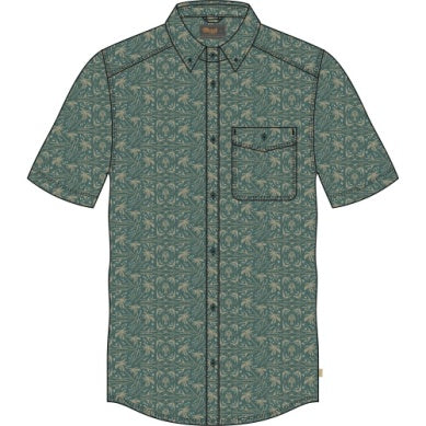Hagood Short Sleeve Shirt - Antique Green
