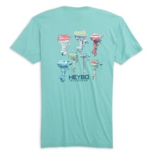 Vintage Outboards Tee - Lagoon