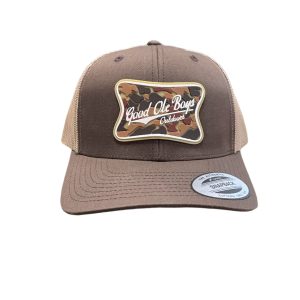 Good Ole Boys Rubber Patch - Brown/Khaki