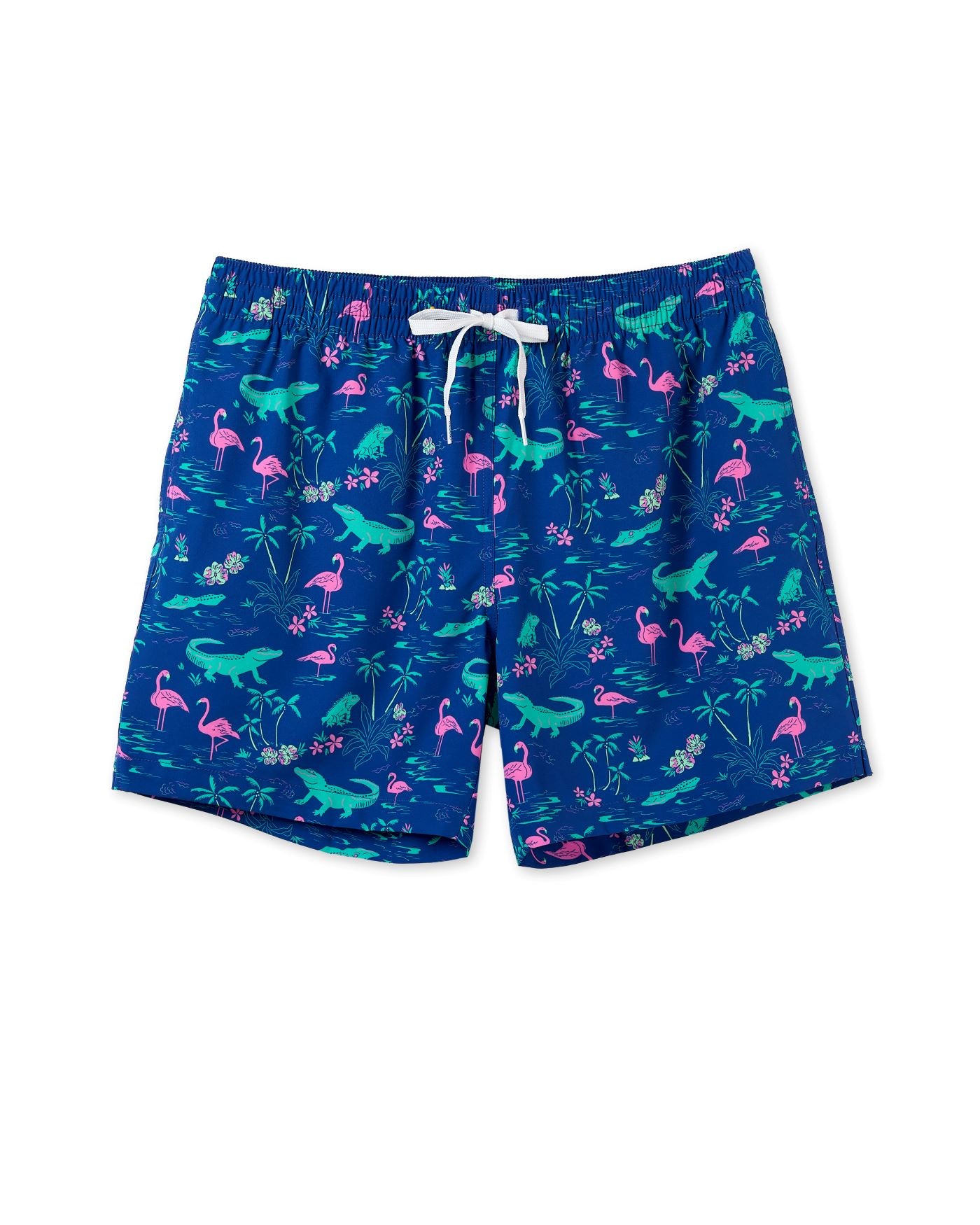 The Swamp & Circumstances Lined Swim Trunks