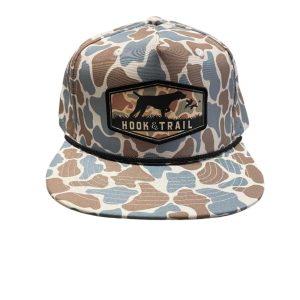 Camo Pointer Snapback - Blue Camo