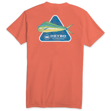 Bull Dorado Tee - Coral
