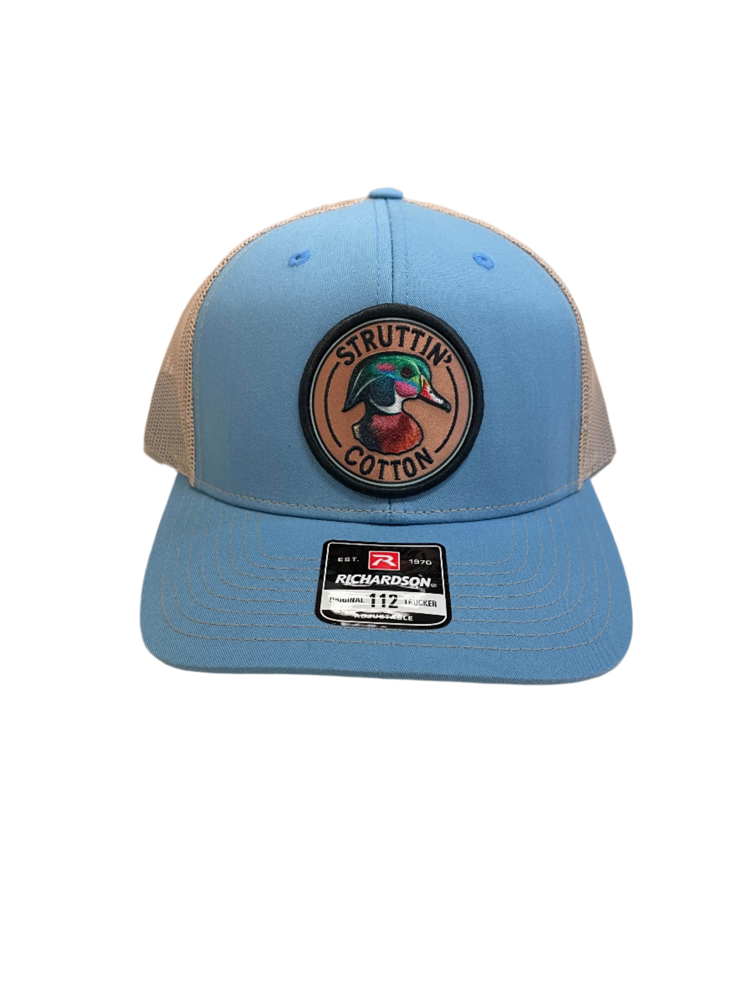 Wood Duck Cherish Patch Hat - Columbia Blue