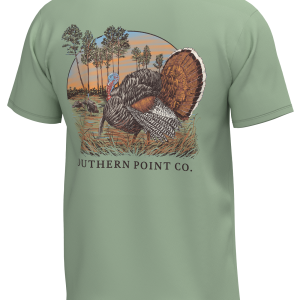 Youth Turkey Strutting - Smoke Green