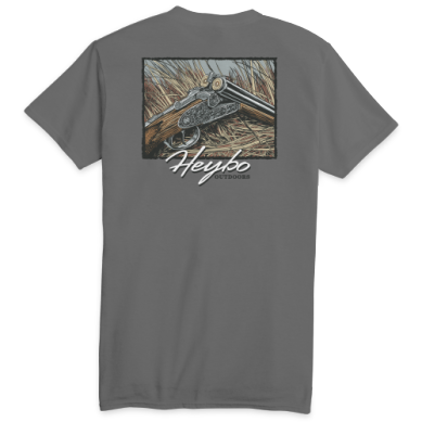 Vintage Rifle Tee - Graphite