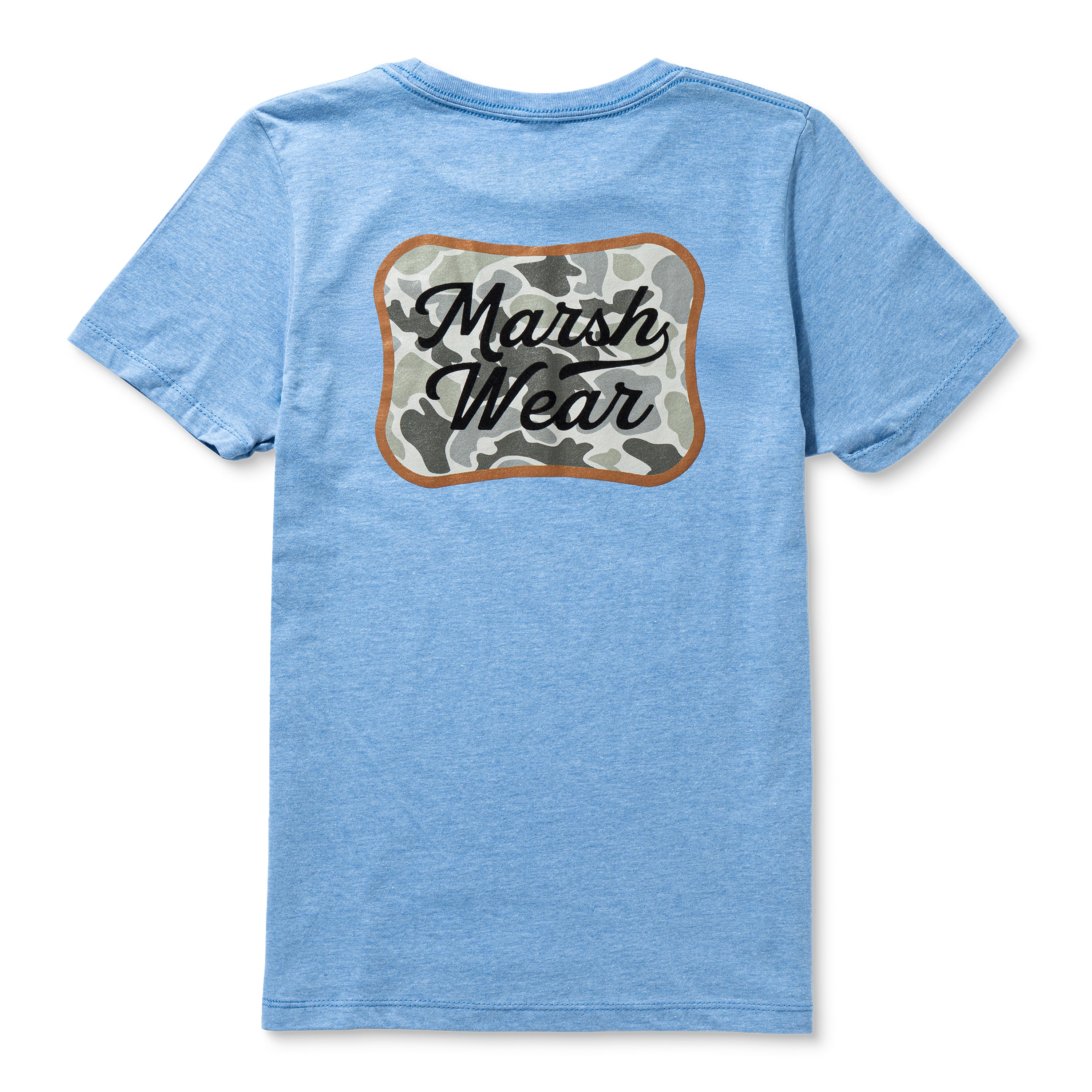 Youth Roadside Tee - Light Blue Heather